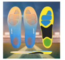 Premium High Jump Insoles with Gel Shock Absorber, Athletic Shoe Inserts for Running,
