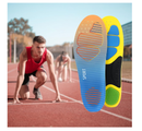 Premium High Jump Insoles with Gel Shock Absorber, Athletic Shoe Inserts for Running,
