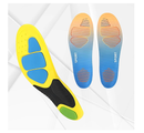 Premium High Jump Insoles with Gel Shock Absorber, Athletic Shoe Inserts for Running,