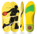 Premium High Jump Insoles with Shock Absorber, Athletic Shoe Inserts for Basketball,
