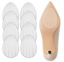 Clear Non Slip Shoe Pads for Heels – Anti-Slip Grip Inserts for Pumps, Stilettos & Dress Shoes, Invisible Traction Stickers for Pointed Toe Soles