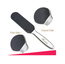 Homeve Professional Pedicure Foot File - Reusable Stainless Steel Cracked Skin Corns Callus Remover Feet Rasp with 10