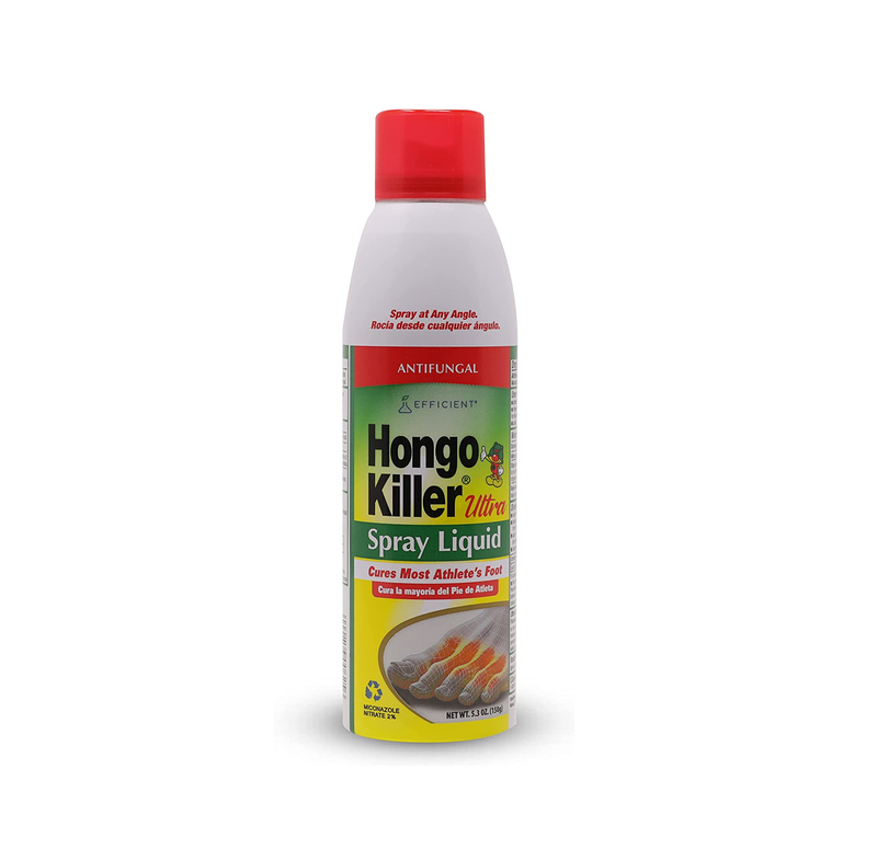 Hongo Killer Antifungal Ultra Spray Liquid 5.3oz - Athlete's Foot Treatment