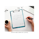 Hongri Fashion Design Clipboard | Letter Size Wooden Clipboard for Students