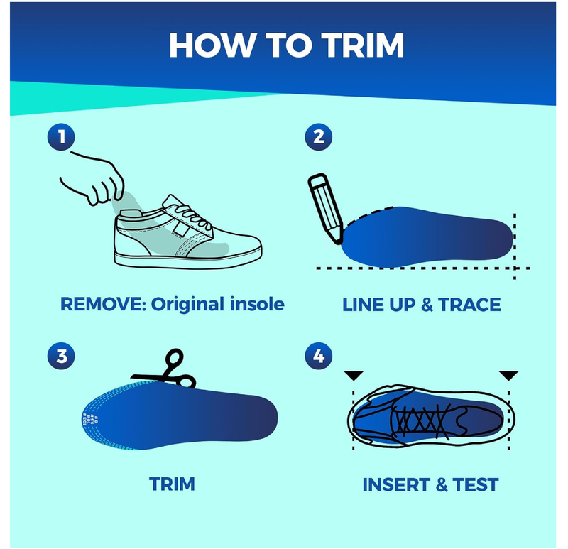 Heavy Duty High Arch Support Insole Orthotics - Pain Relief for 220+ lbs Plantar Fasciitis,