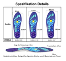 Acupressure Insoles for Men and Women - Helps Promote Blood Circulation and Relieve Fatigue
