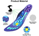 Acupressure Insoles for Men and Women - Helps Promote Blood Circulation and Relieve Fatigue