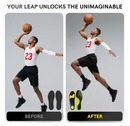 Carbon Fiber Insoles for Basketball & Volleyball, High-Energy Return for Court Shoes,