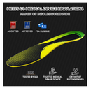 Carbon Fiber Insoles for Basketball & Volleyball, High-Energy Return for Court Shoes,