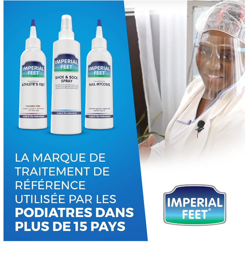 Advanced Foot & Shoe Deodorizer Spray (150ml) - Promotes Healthy Nails & Toenail Condition