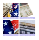 Independence Day Backdrop 7x5FT 4th of July Backdrop American Flag Background USA Flag Portrait Banner Patriotic Veterans Party Decor Supplies