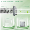 Activated Charcoal Odor Absorber, 6 Pack Natural Shoe Odor Eliminator, Bamboo Charcoal Air Purifying Bags,