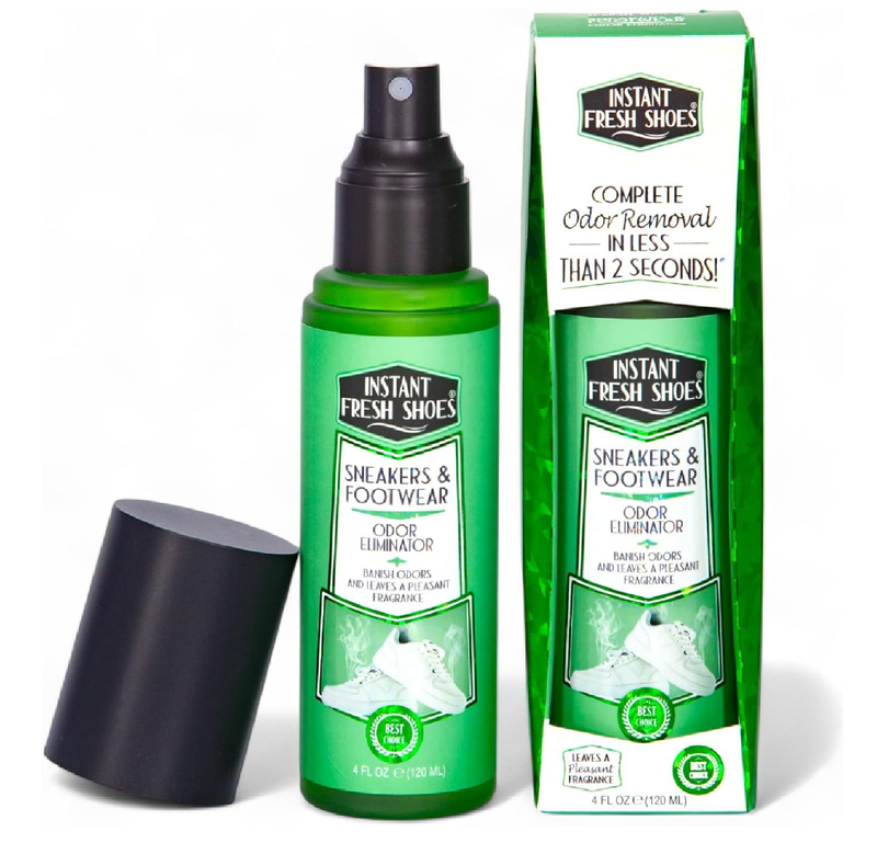 Advance Shoe Deodorizer Spray for Instant Shoe Odor Elimination in less than 2 seconds -For Sneakers, Boots, All Footwear