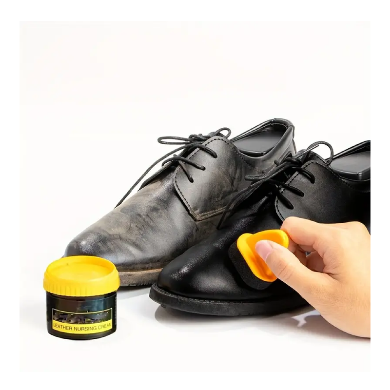 Integrated Shoe Polish, Leather Care Ointment, Leather Care Black/Colorless Shoe Polish