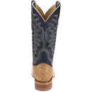 Justin Boots Men's Chisolm 13" Full Quill Ostrich Western Boot - Navy Blue (JE8170) - View 5