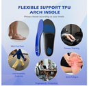 Plantar Fasciitis High Arch Support Insoles Men and Women Heavy Duty Support Pain Relief Orthotics for