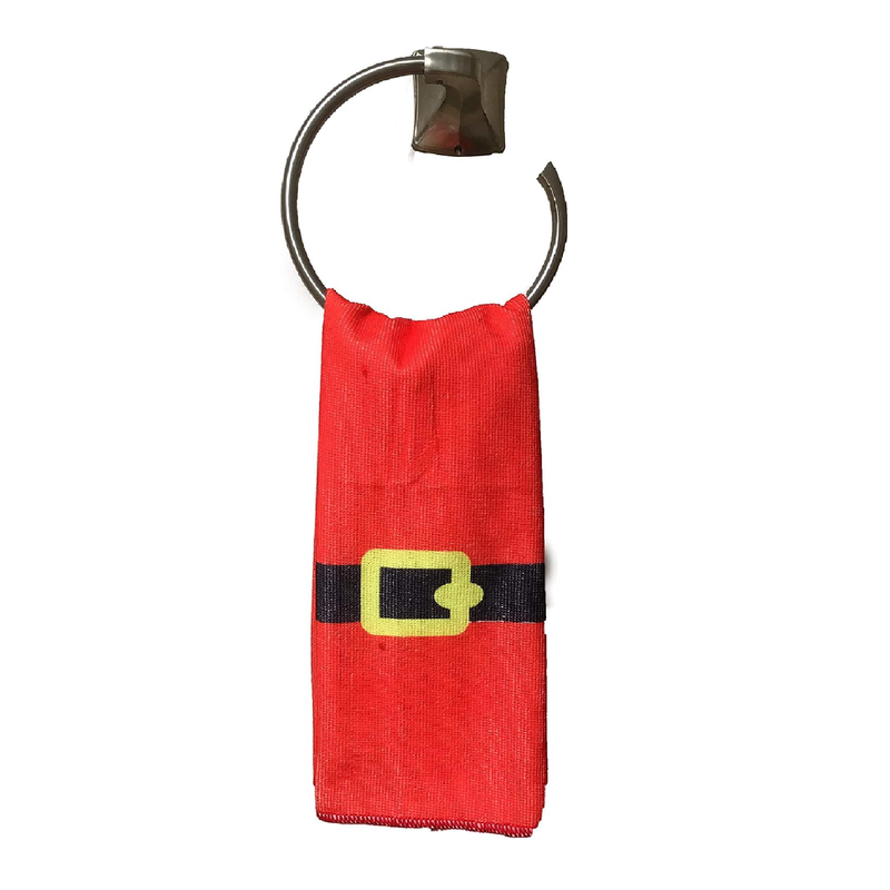 JOYIN 5 Pieces Christmas Theme Bathroom Decoration Set w/Toilet Seat