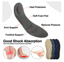Janmercy 8 Pairs Arch Support Insoles for Men 5d Sponge Shoe Insoles Replacement Innersoles Comfort Cushioning Shoe Inserts