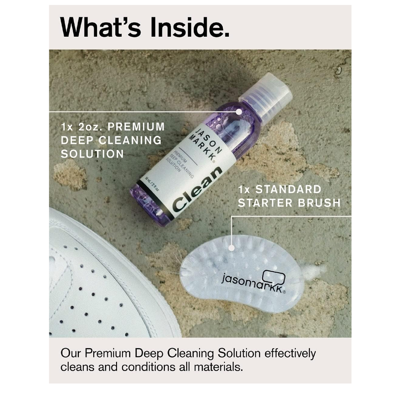 Jason Markk Shoe Cleaning - Shoe & Sneaker Care Sets: Essential Kit, Starter Kit & Box - Deep Cleaning Solution Kits
