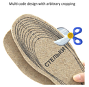 Shoe Insoles, 3 Pairs Soft Wool Felt Insoles Shoe Cushion Insert Insoles,