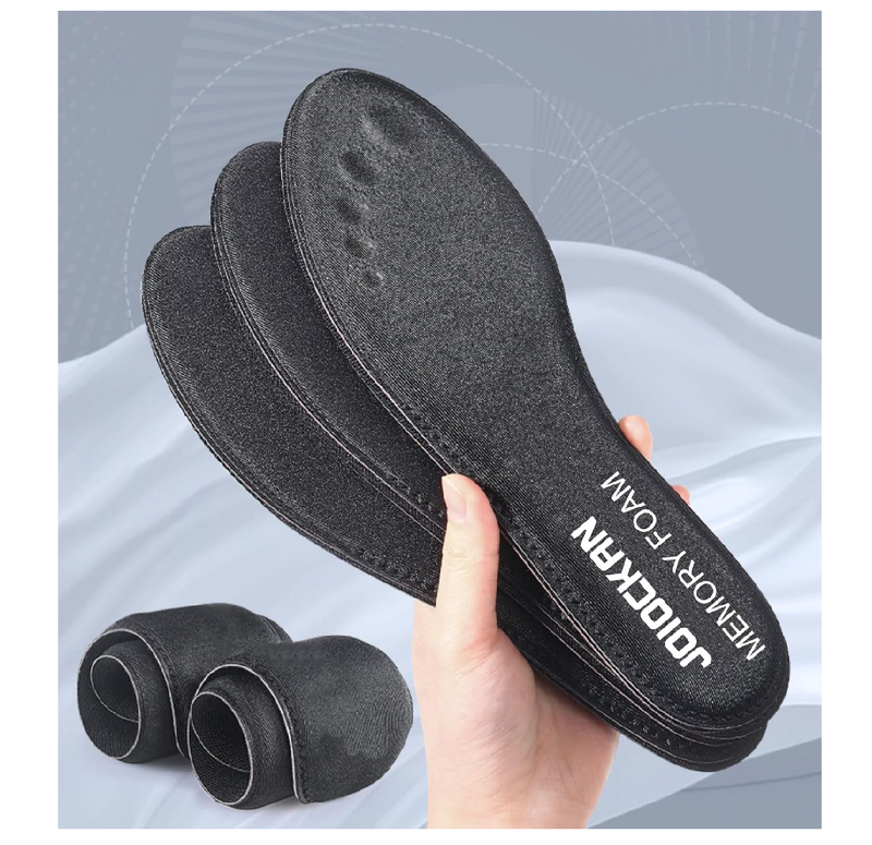 2 Pairs Memory Foam Insoles,Cushion Shoe Insoles Shock Absorbing for Foot Pain Relief,Shoe Insoles,