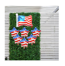 4th of July Foil Balloons Patriotic Independence Day Balloons American Flag Five Stars Patriotic Party Foil Balloons Labor Day Birthday Party