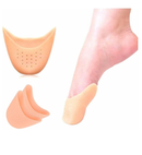 1 Pair Soft Silicone Gel Pointe Ballet Dance Shoe Toe Pads Toe Protector with Breathable Hole One Size Instant