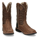 Justin Boots Derrickman Comp Toe Caramel Croc Print (SE4839)