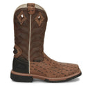 Justin Boots Derrickman Comp Toe Caramel Croc Print (SE4839)