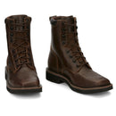 Justin Boots Pulley Steel Toe Brown (E682)