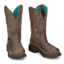 Justin Boots Tasha Steel Toe Brown (GY991)