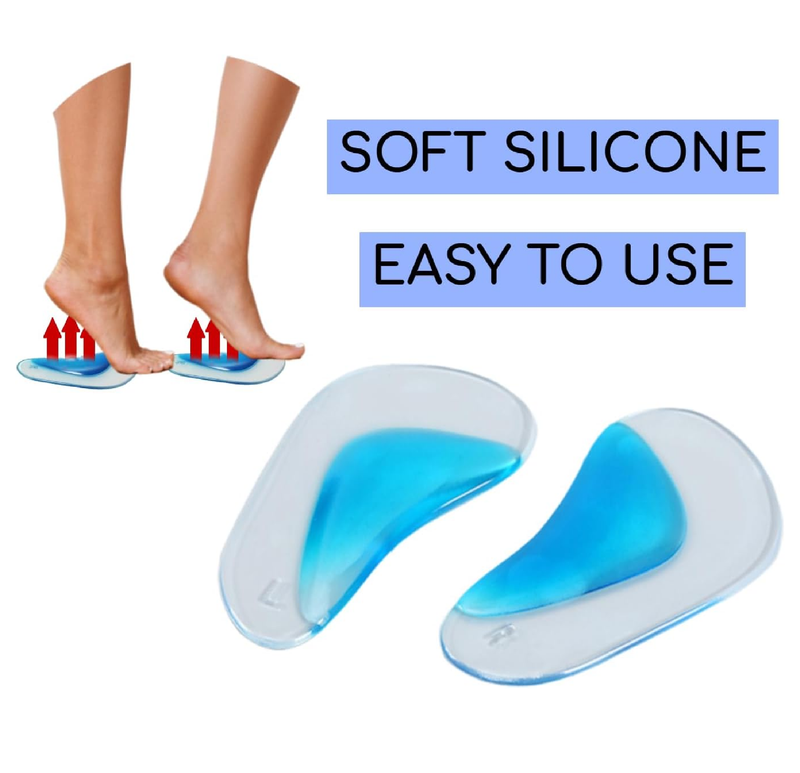 Kids Insoles for Children Shoes Flat Feet Care Orthopedic Insole Arch Support Silica Gel Pad Cushion Small