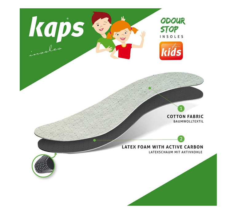 Best Shoe Insoles Inserts for Children | Bad Smell Odor-Eater Technology with Breathable