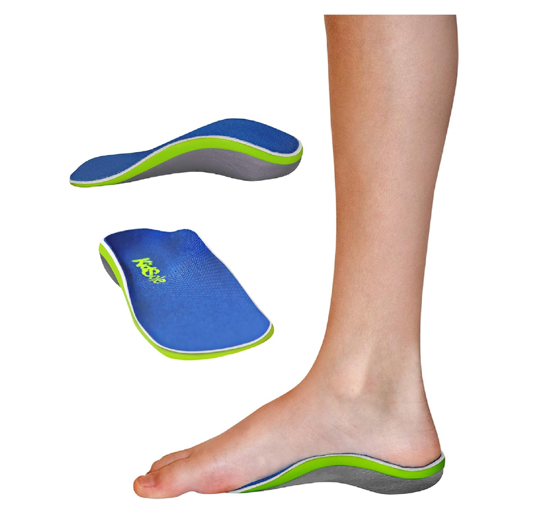 KidSole 3/4 Reinforced High Arch Support Children's Orthotic Insole.
