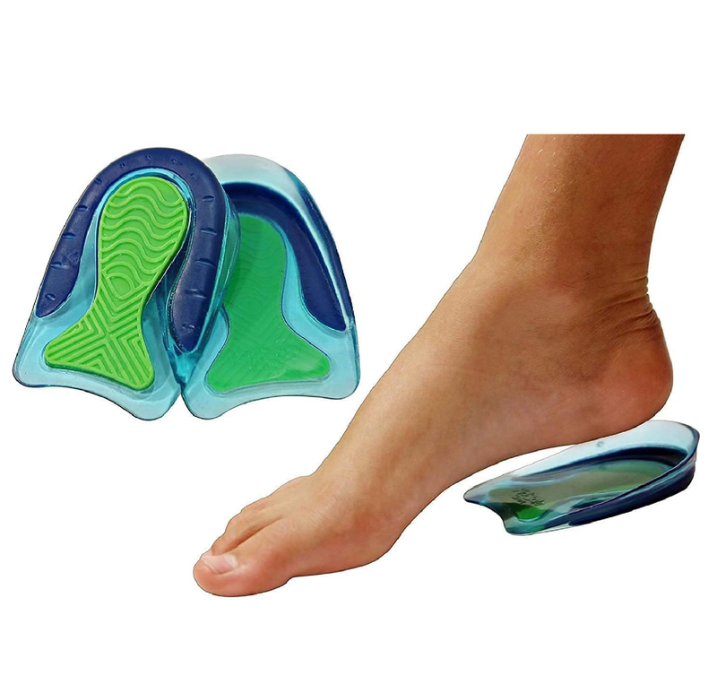 KidSole Sport Traction Shock Absorbing Lightweight Gel Heel Cups for Kid's with Sensitive Heels, Heel Spurs, Plantar Fasciitis,