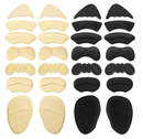 14 Pairs Heel Grips Heel Pads - Premium Foam Shoe Inserts, Liner Heel Slip Pads, Enhance Loose Shoe Fit for Men Women and Stop Slipping,