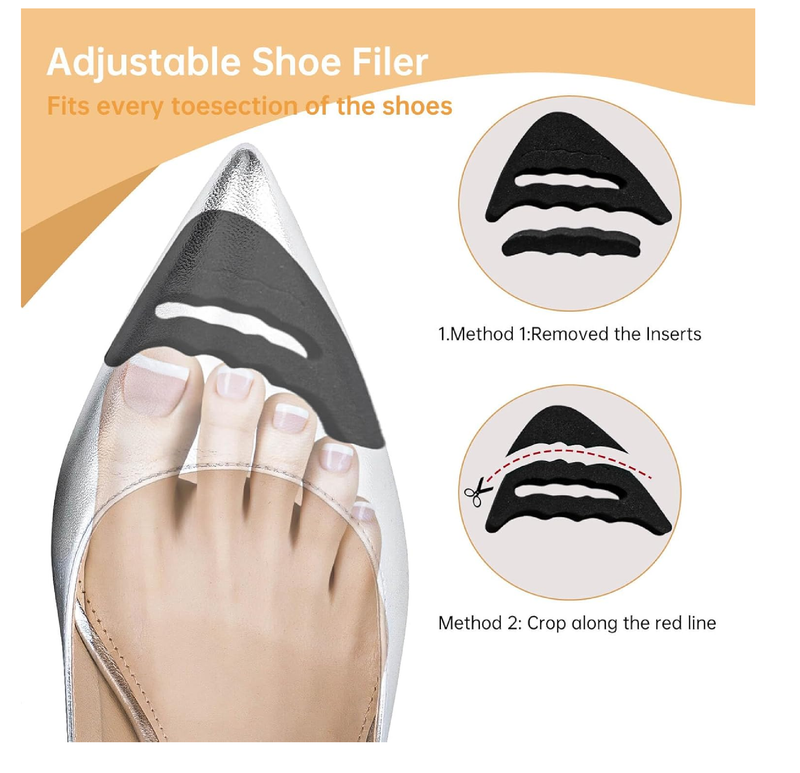 14 Pairs Heel Grips Heel Pads - Premium Foam Shoe Inserts, Liner Heel Slip Pads, Enhance Loose Shoe Fit for Men Women and Stop Slipping,