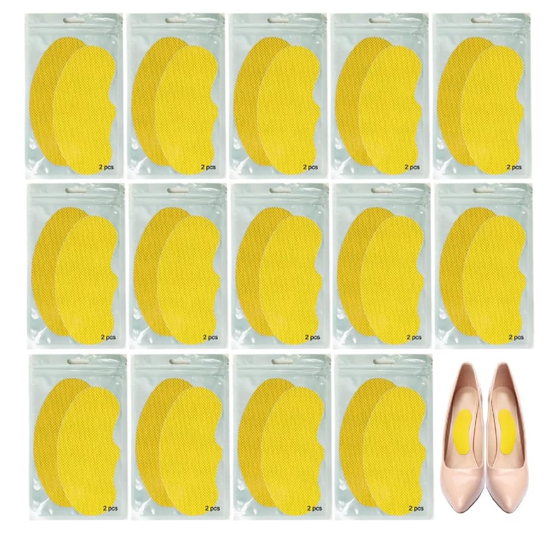 20Pairs Luxury Individually Wrapped Travel Shoe Fresheners Deodorant Stickers; Foot Deodorant Stickers;