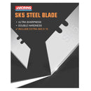 Box Cutter Retractable Utility Knife 4-Pack Heavy Duty Utility Knives With 10 SK5 Steel Blades Aluminum Casing Box Cutters