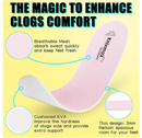 Knixmax 2 Pairs Insoles for Crocs Clog, Comfort Thin Replacement Innersoles for Men Women, Wide Fit Shoe Inserts