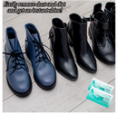 LA Fresh Travel Lite Pre-Moistened Shoe Shine Wipes Pack of 50 Individually Wrapped Streak-Free