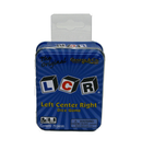 LCR Left Center Righ Dice Game  Blue Tin