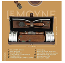 LEMOYNE Leather Shoe Polish Kit – Complete Boot & Shoe Shine Kit for Men
