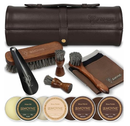 LEMOYNE Leather Shoe Polish Kit – Complete Boot & Shoe Shine Kit for Men