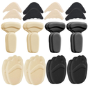 Shoe Filler Heel Pads for Womens Shoes - Shoe Filler for Too Big Shoes Women with Toe Inserts, Toe Inserts for Too Big Fit (12 Pairs)