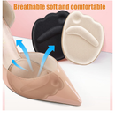 Shoe Filler Heel Pads for Womens Shoes - Shoe Filler for Too Big Shoes Women with Toe Inserts, Toe Inserts for Too Big Fit (12 Pairs)