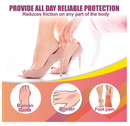 36PCS Hydrocolloid Blister Bandages – Waterproof Blister Bandages for Feet & Toes