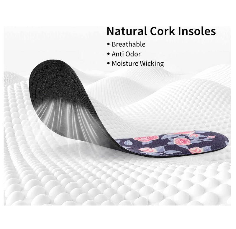 Barefoot Shoe Inserts Shoe Inserts for Women Thin No Show Socks Womens Insole Socks for Men Shoe Insoles Women No Show Socks Womens Rose