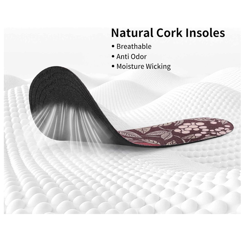 Washable Barefoot Shoe Insert Sockless Shoe Liner Thin Shoe Inserts for Women 3 Pairs No Show Socks Shoe Inserts & Insoles Floral Print