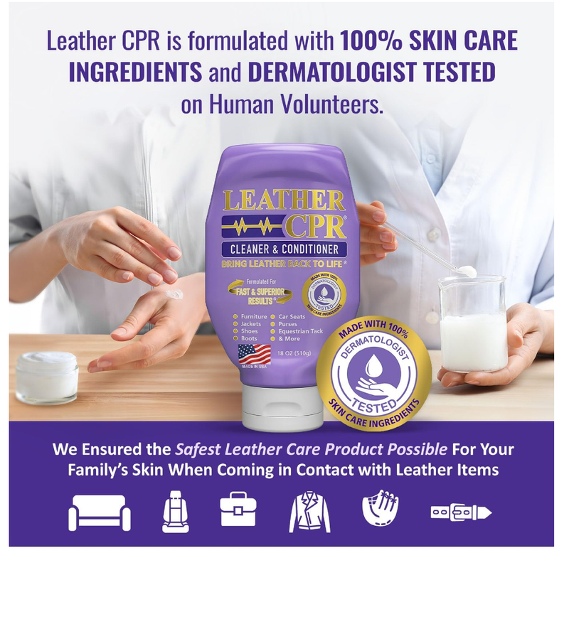 Leather CPR Cleaner & Conditioner 18oz - Cleans, Conditions,